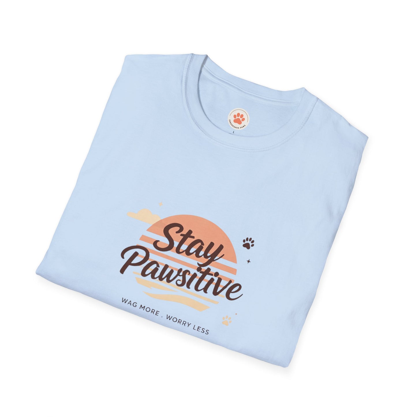 Stay Pawsitive Premium Tee