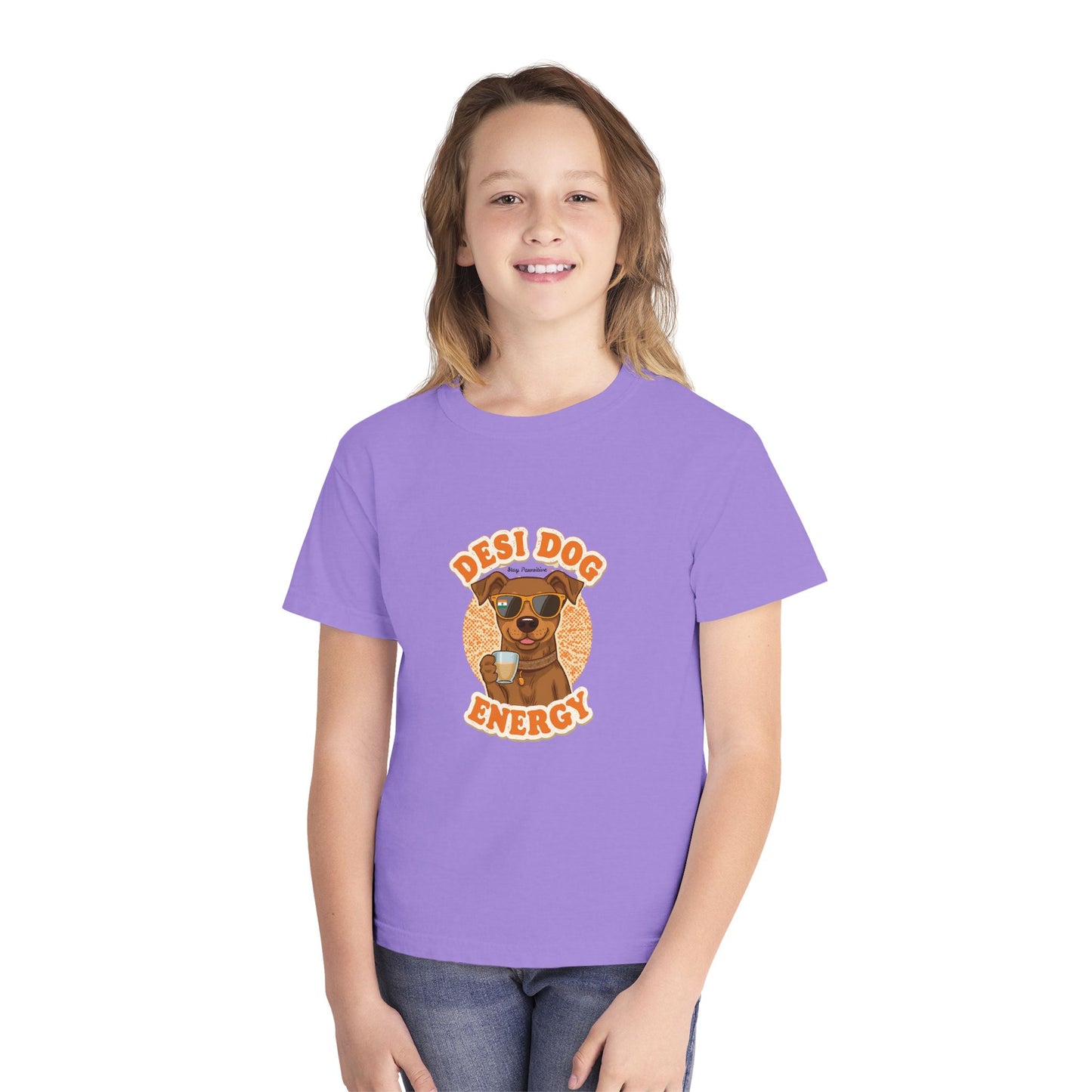 Pawsitive Vibes Youth Dog Tee
