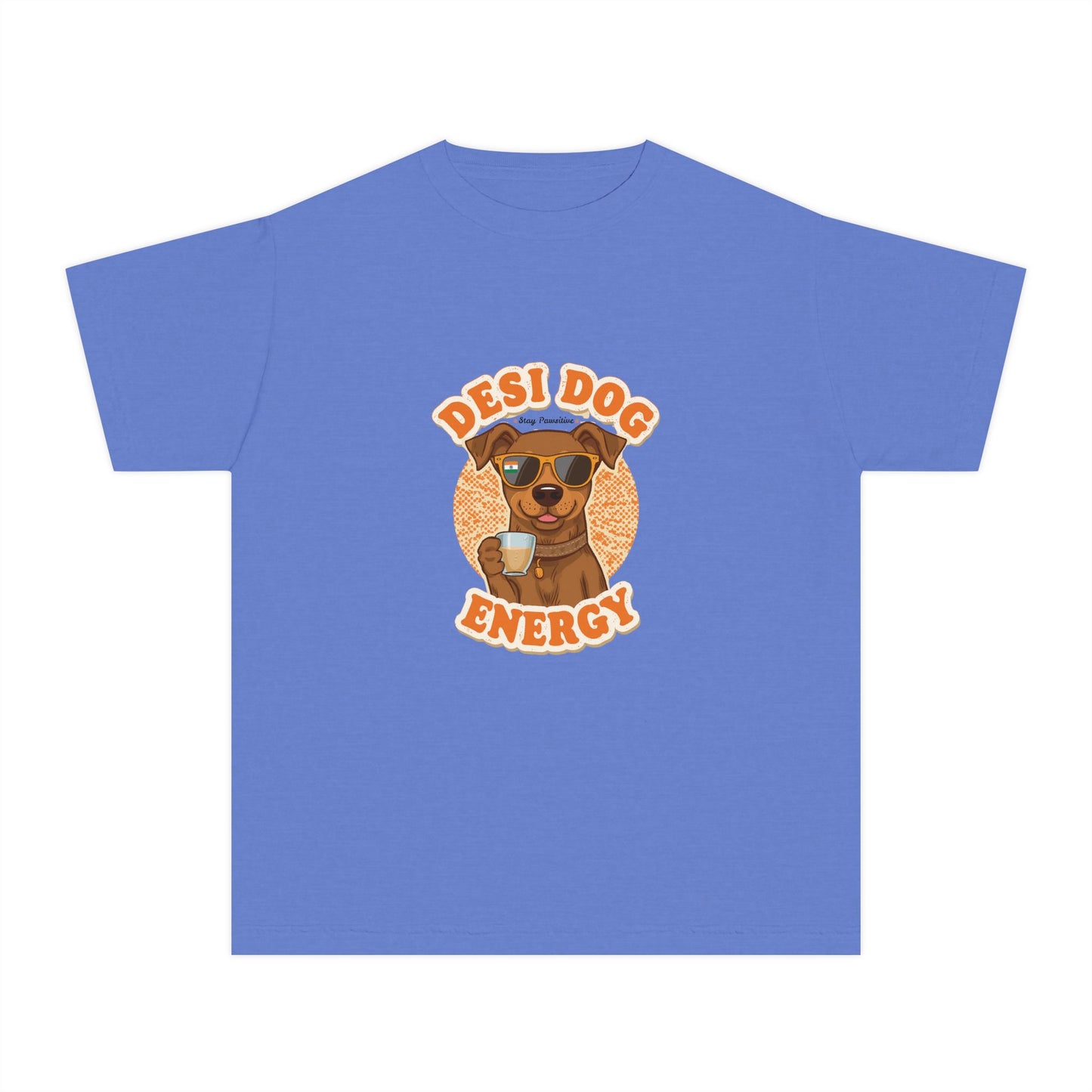 Pawsitive Vibes Youth Dog Tee