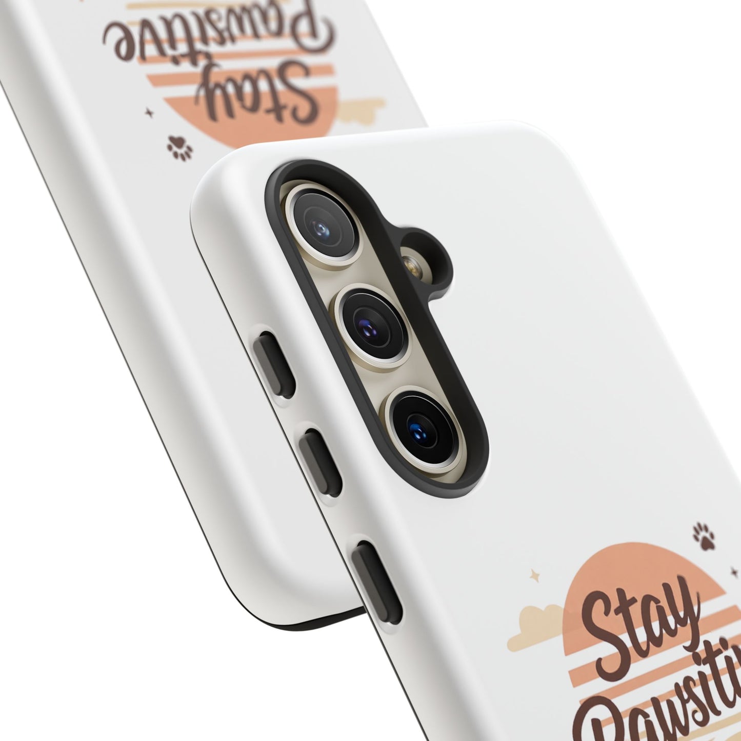 Stay Pawsitive Phone Case