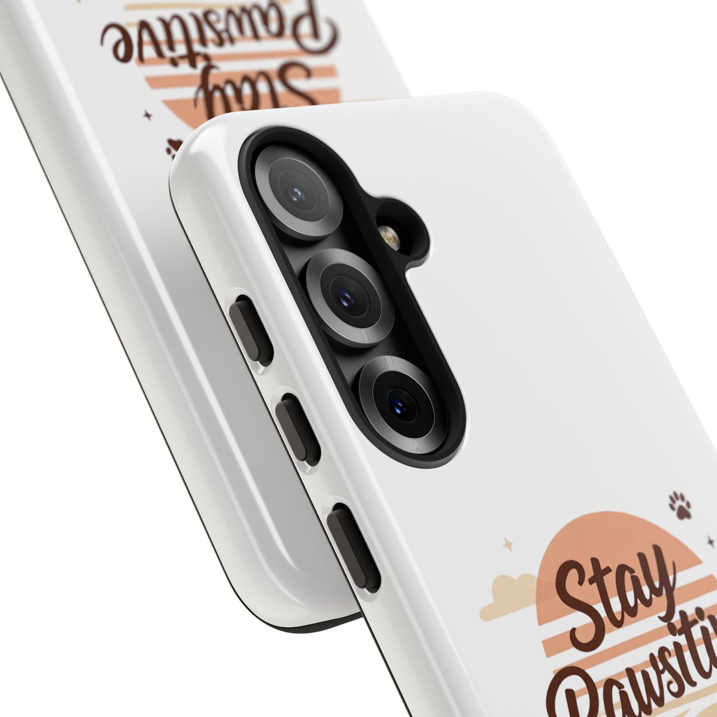 Stay Pawsitive Phone Case