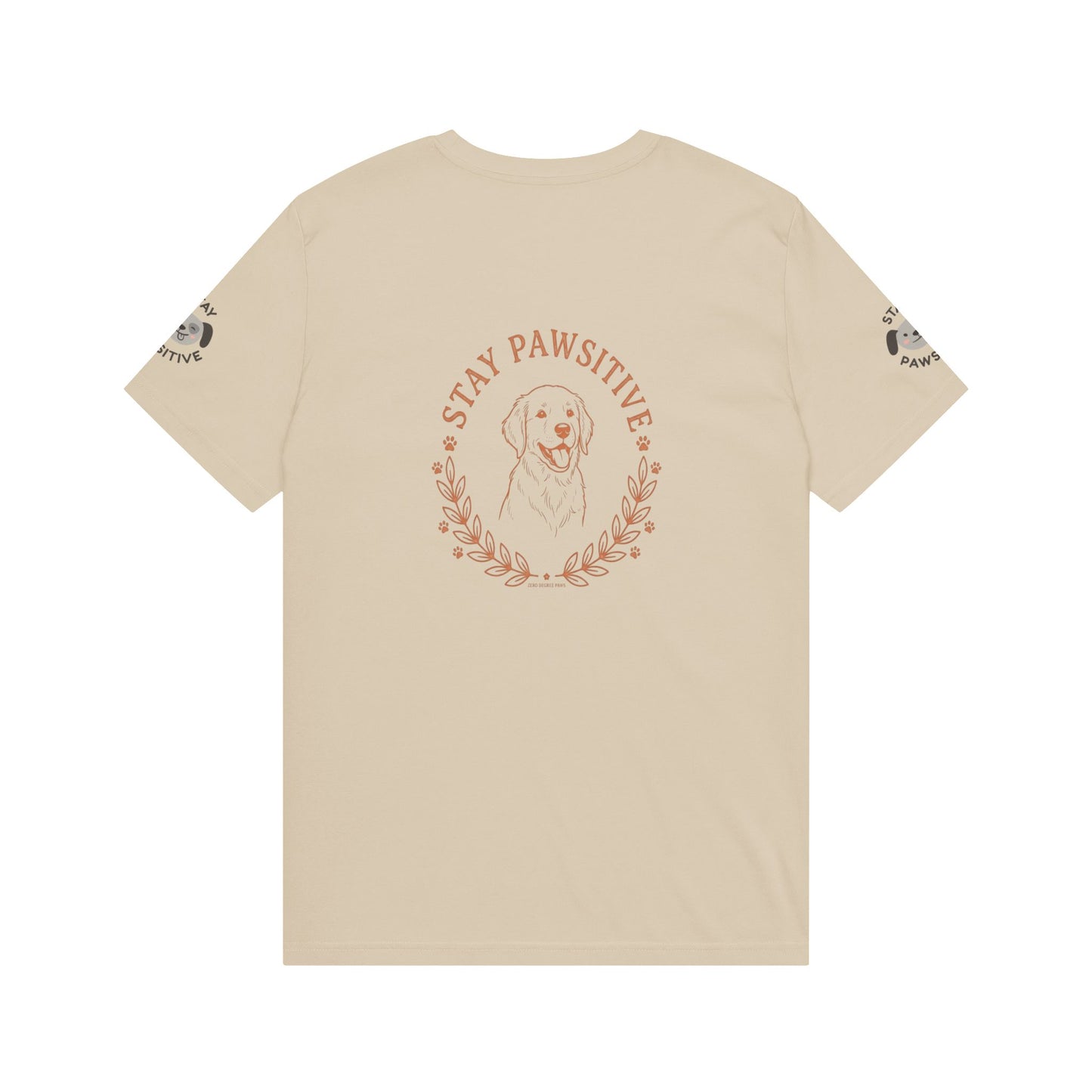 Dog Lover T-Shirt — "Home Is Where My Dog Is" / "Stay Pawsitive"