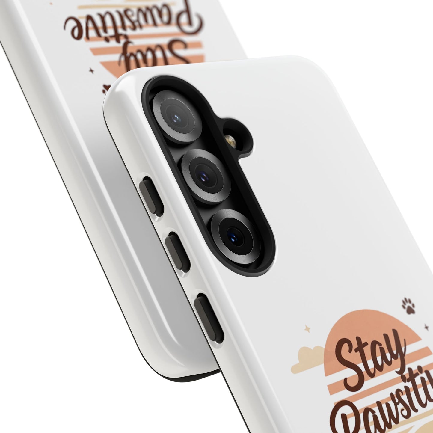 Stay Pawsitive Phone Case