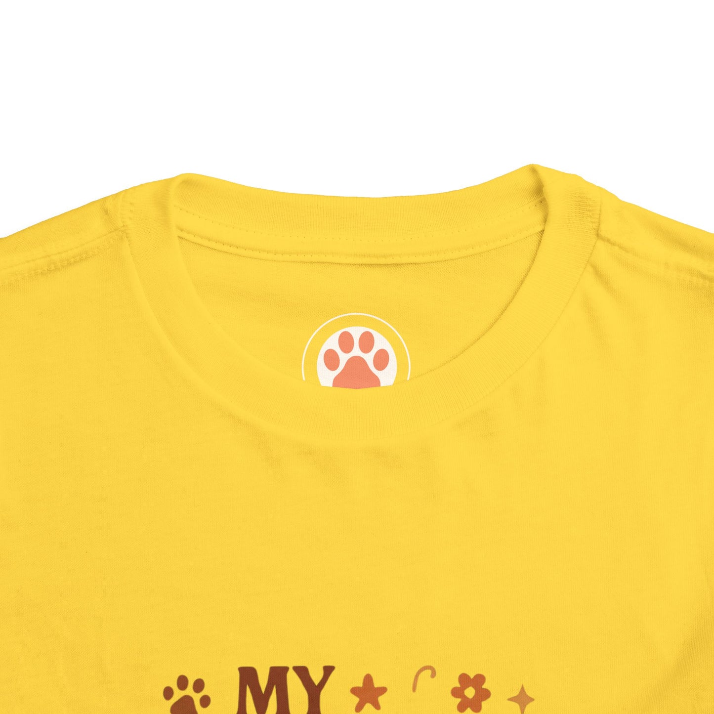 Toddler Tee — "My Therapist Has Four Legs" / "Adopt Love Repeat" Puppy Rescue Shirt