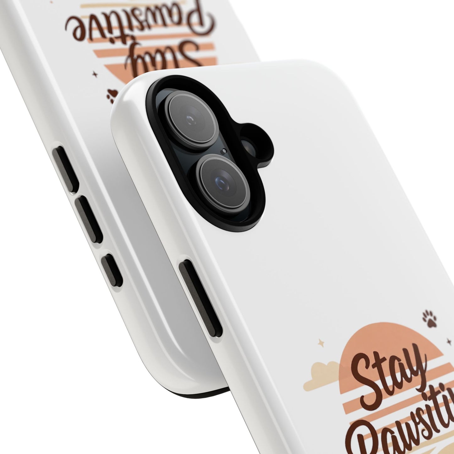 Stay Pawsitive Phone Case