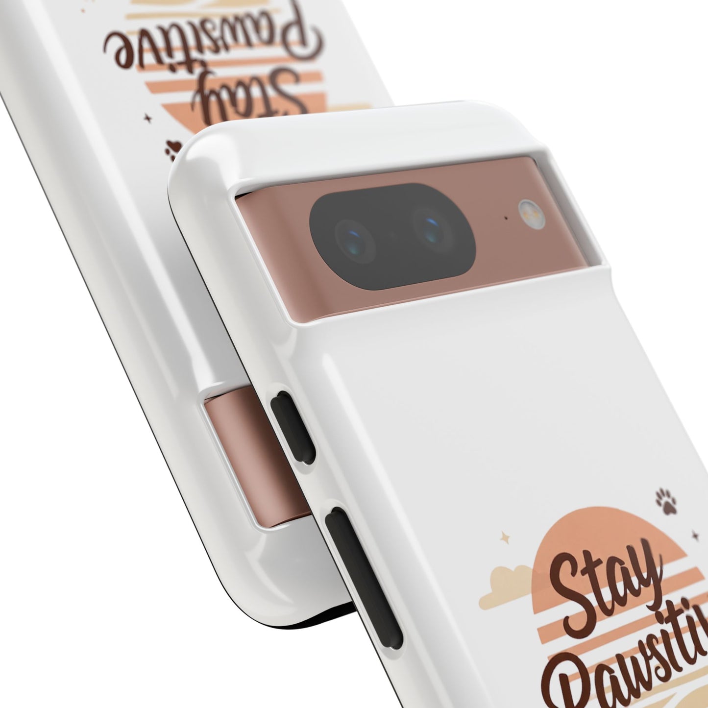 Stay Pawsitive Phone Case