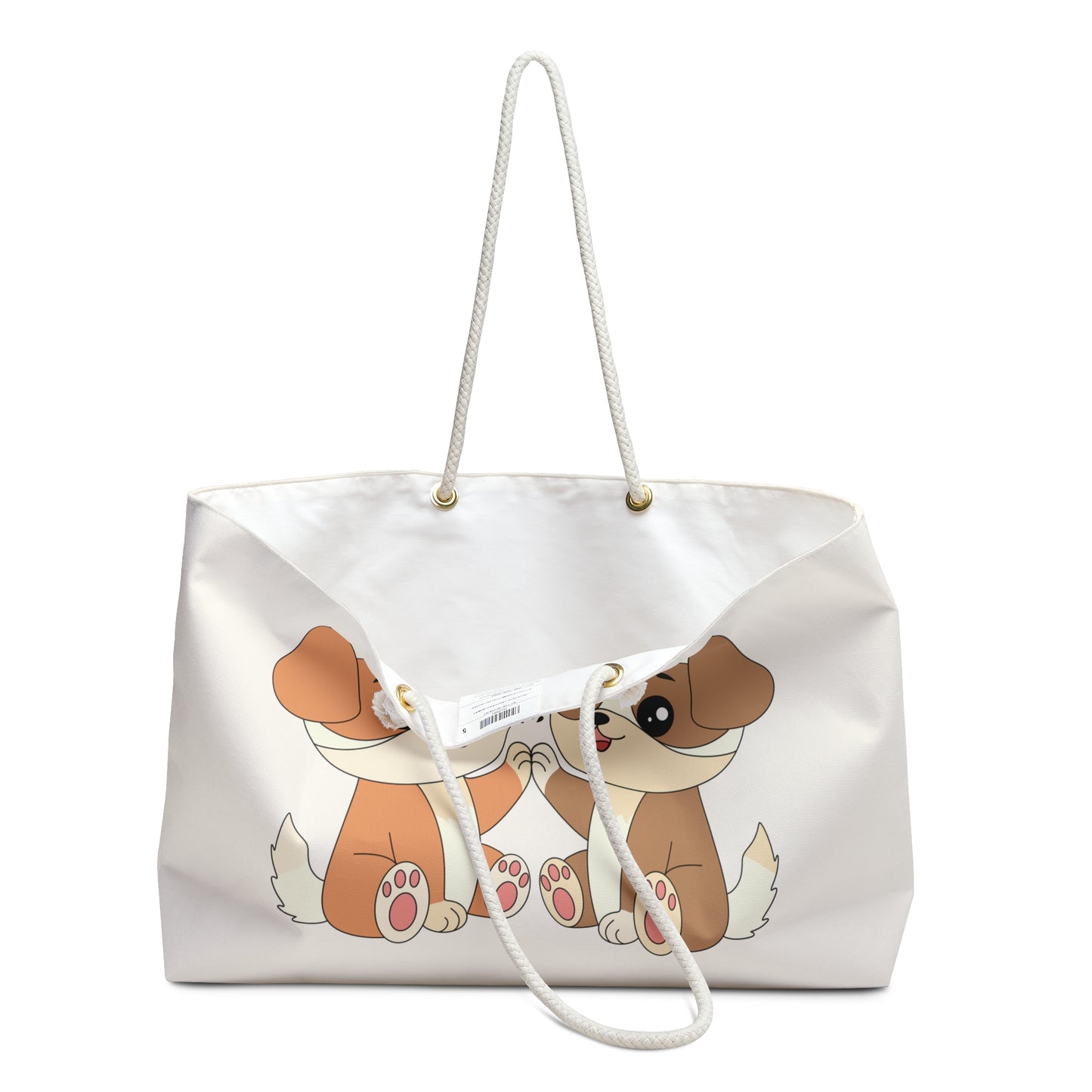 Cute Puppy Weekender Bag