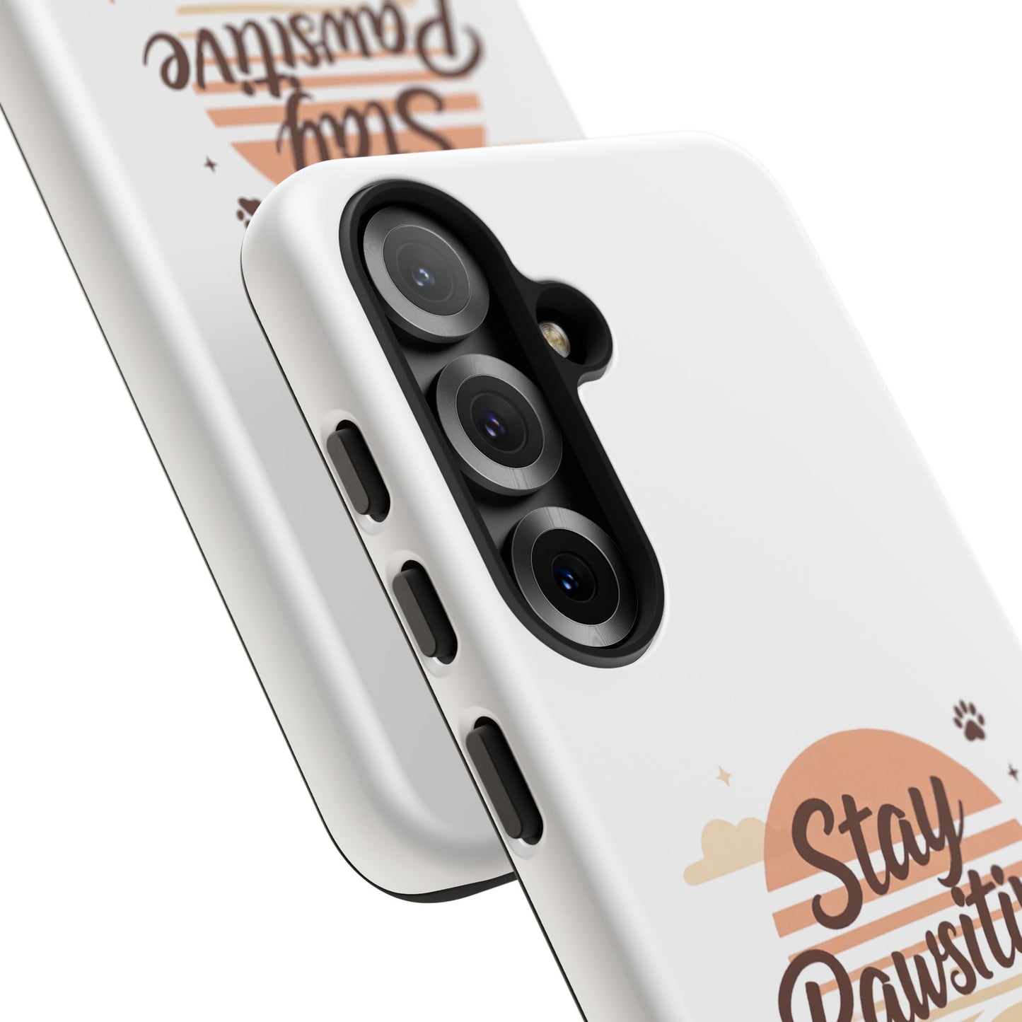 Stay Pawsitive Phone Case