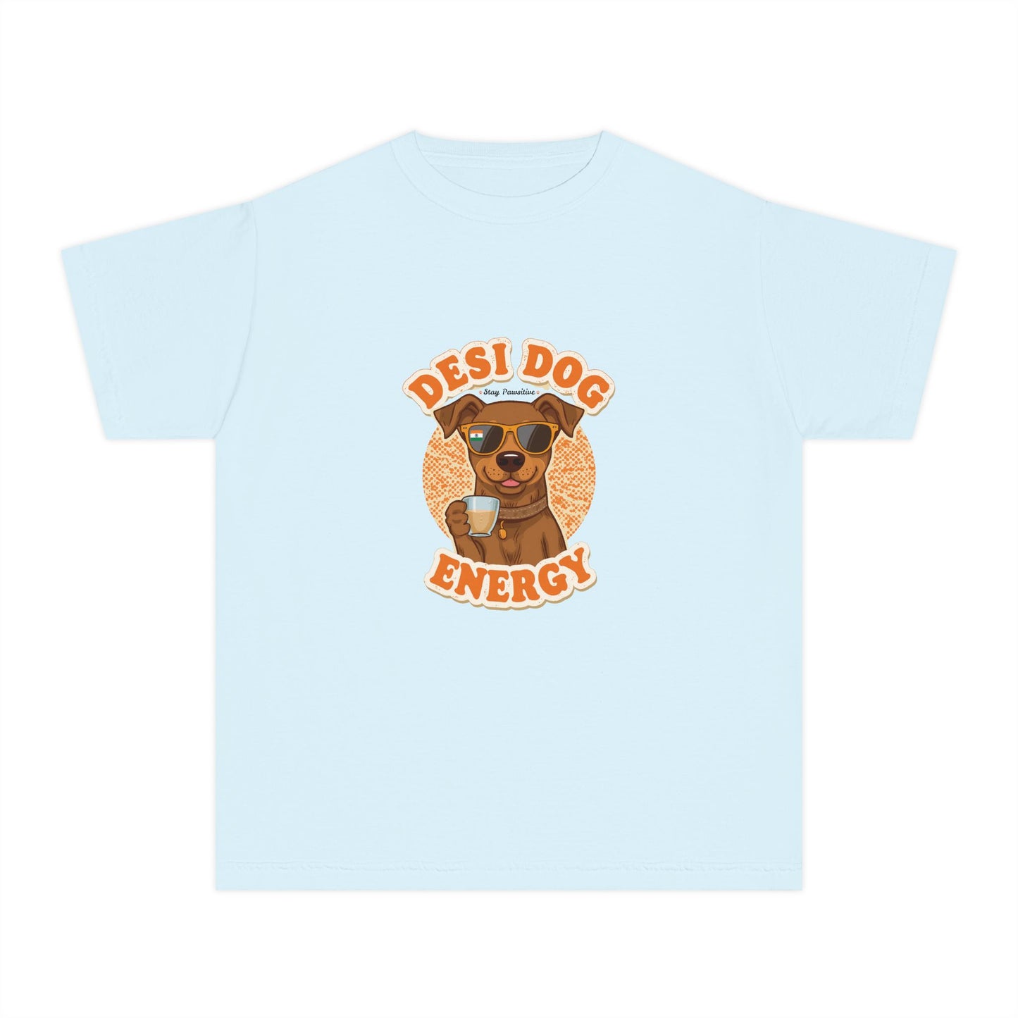 Pawsitive Vibes Youth Dog Tee