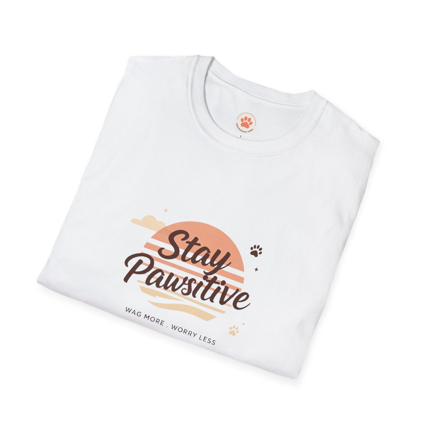 Stay Pawsitive Premium Tee