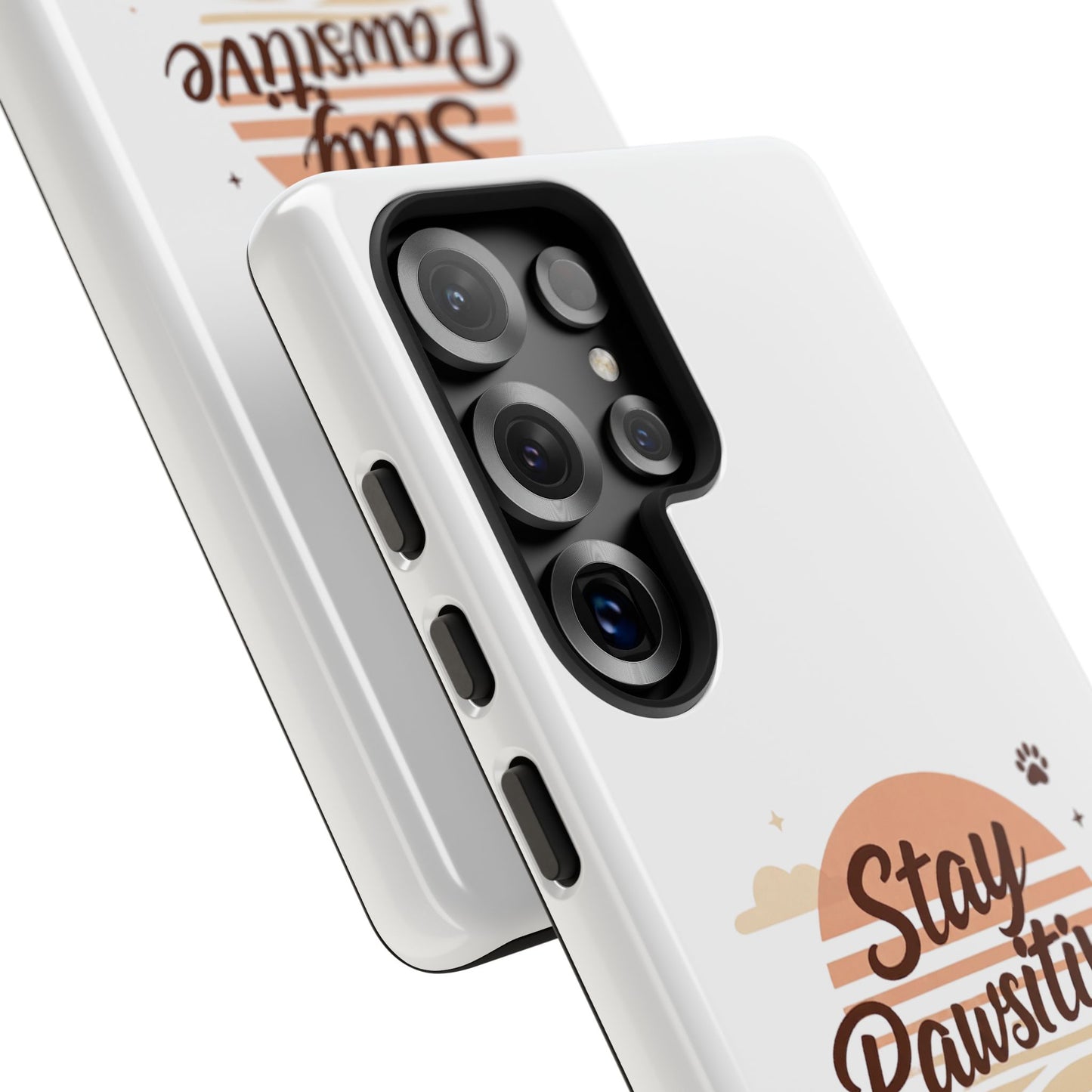 Stay Pawsitive Phone Case