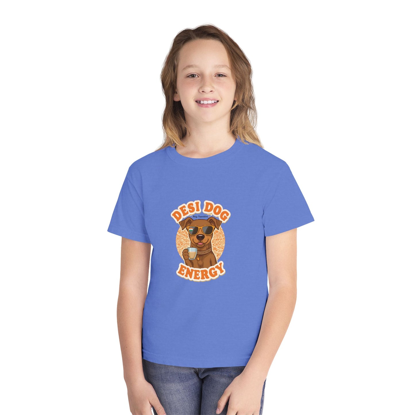 Pawsitive Vibes Youth Dog Tee