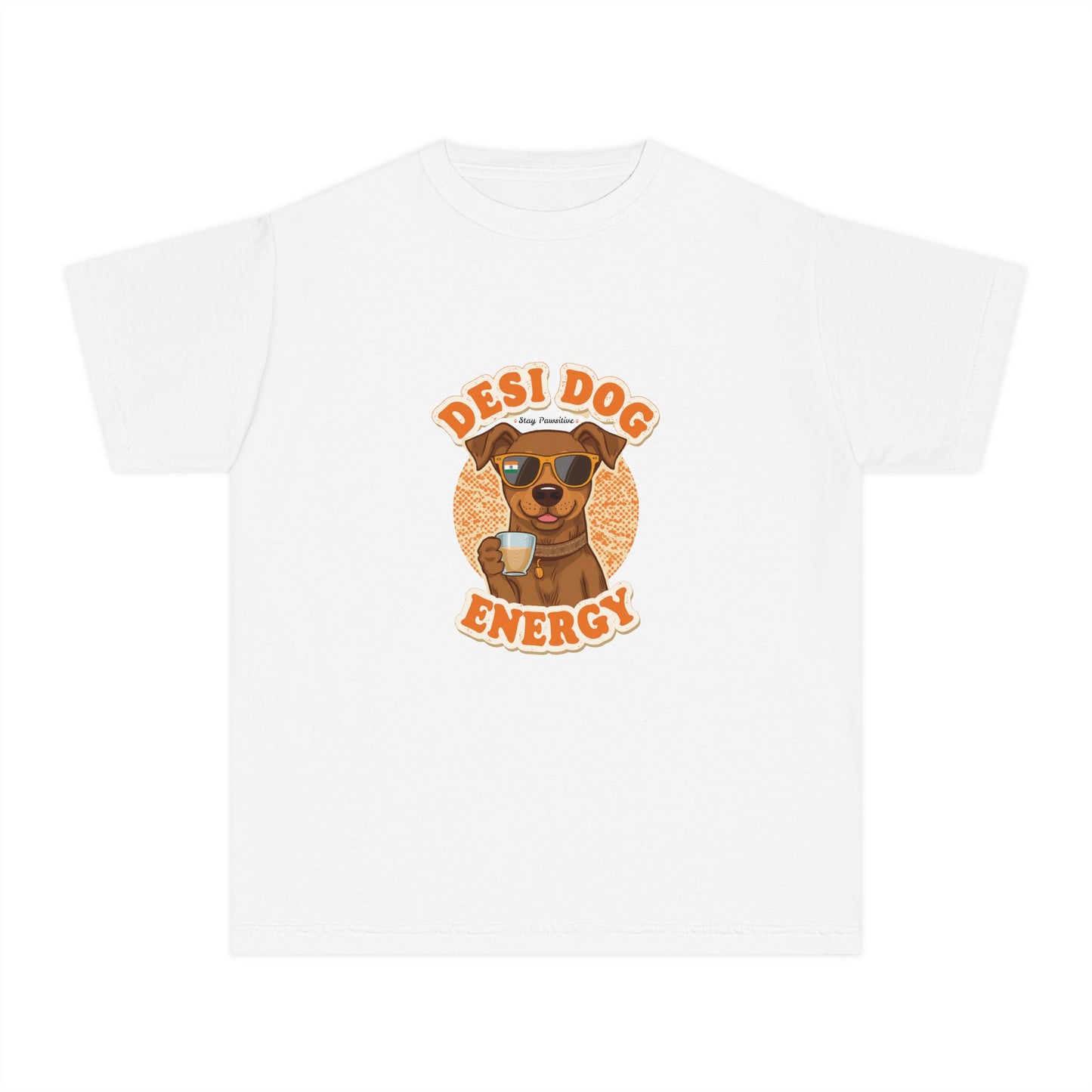 Pawsitive Vibes Youth Dog Tee