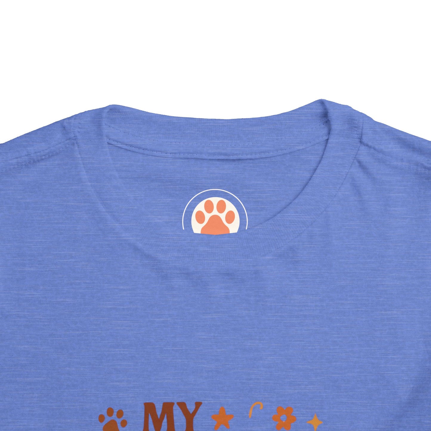 Toddler Tee — "My Therapist Has Four Legs" / "Adopt Love Repeat" Puppy Rescue Shirt