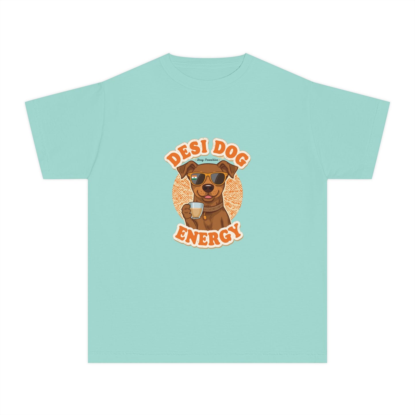 Pawsitive Vibes Youth Dog Tee
