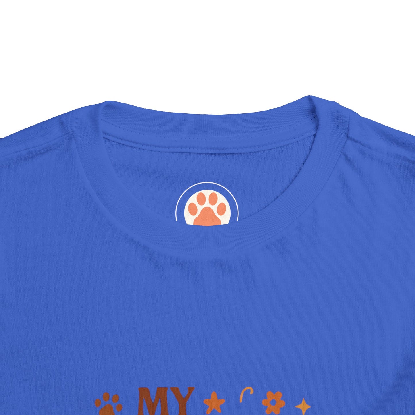Toddler Tee — "My Therapist Has Four Legs" / "Adopt Love Repeat" Puppy Rescue Shirt