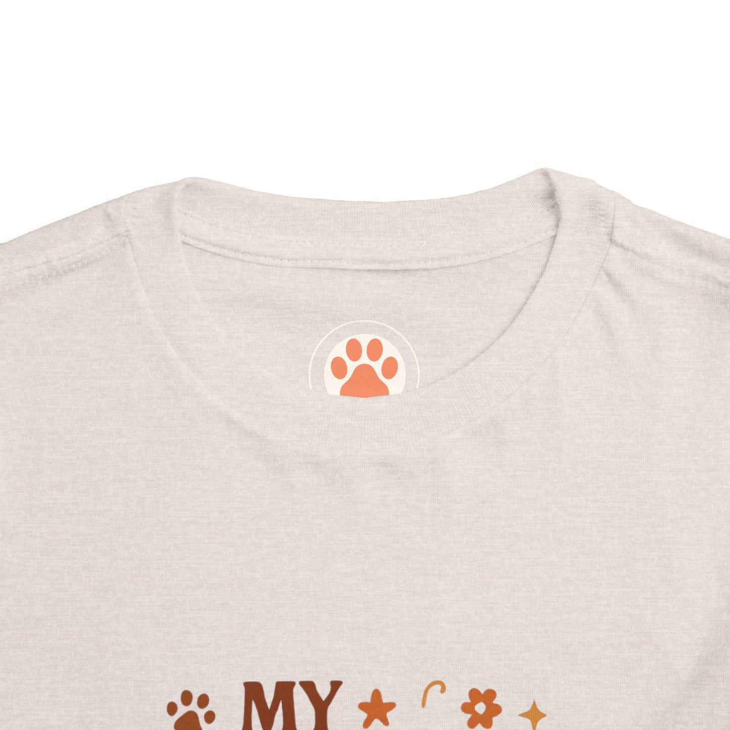 Toddler Tee — "My Therapist Has Four Legs" / "Adopt Love Repeat" Puppy Rescue Shirt