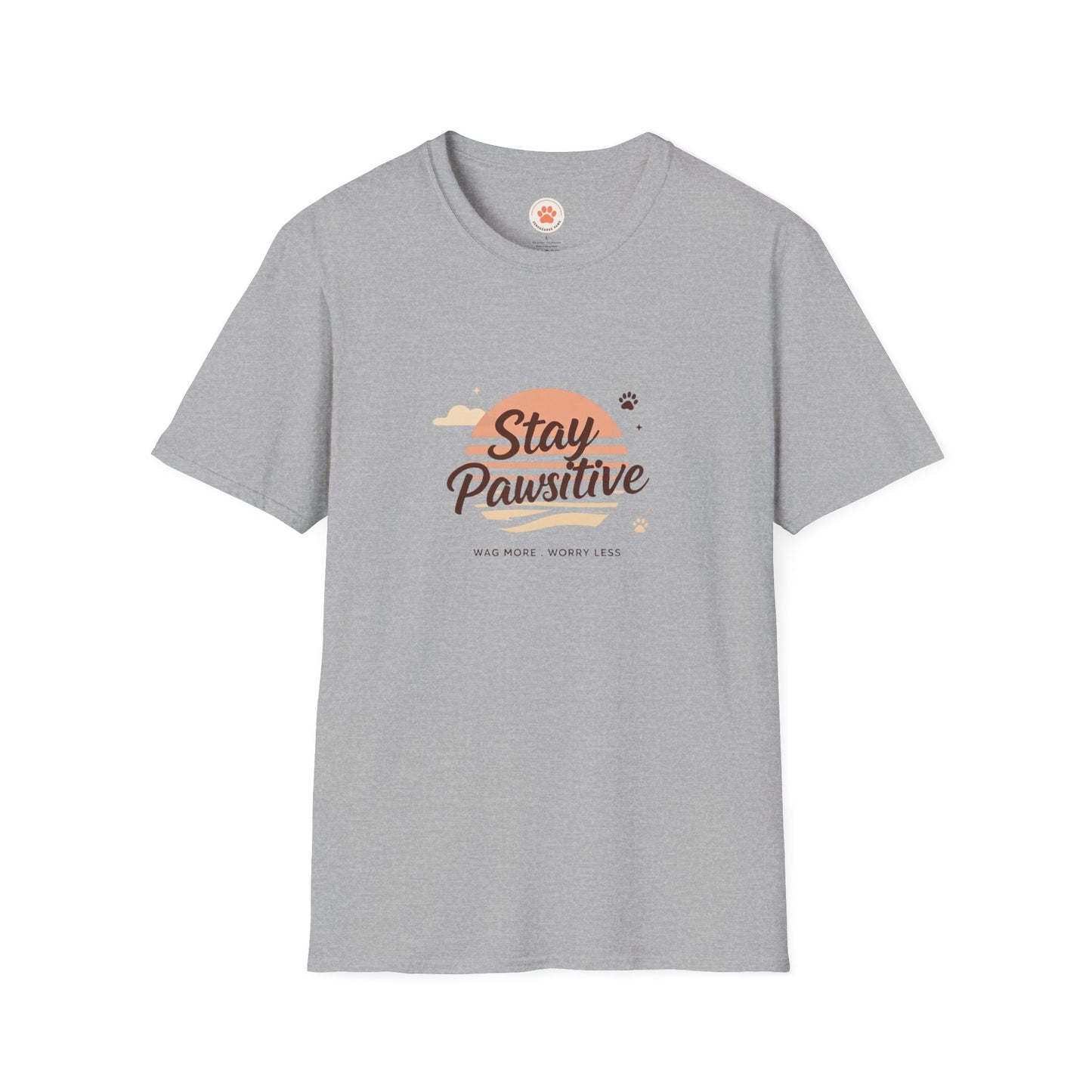 Stay Pawsitive Premium Tee