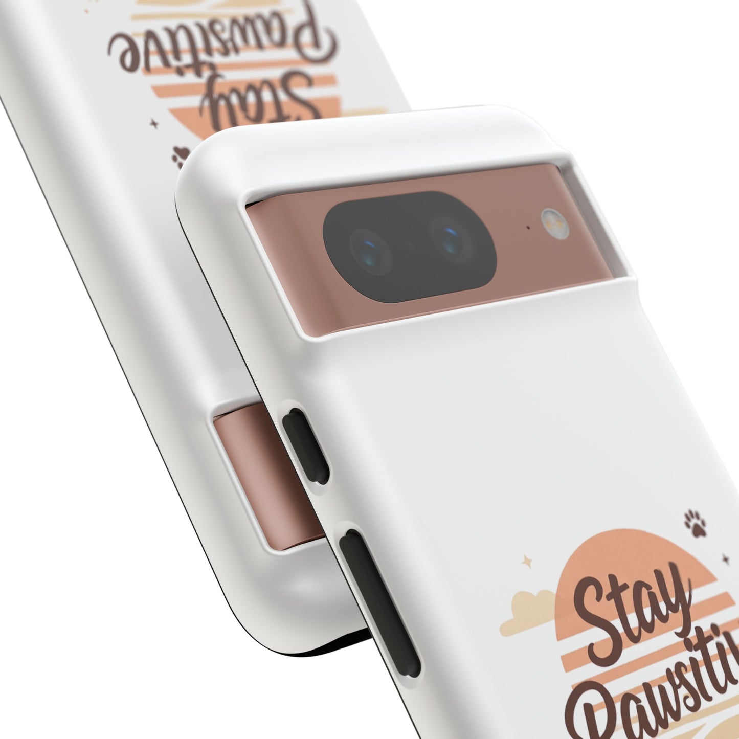 Stay Pawsitive Phone Case
