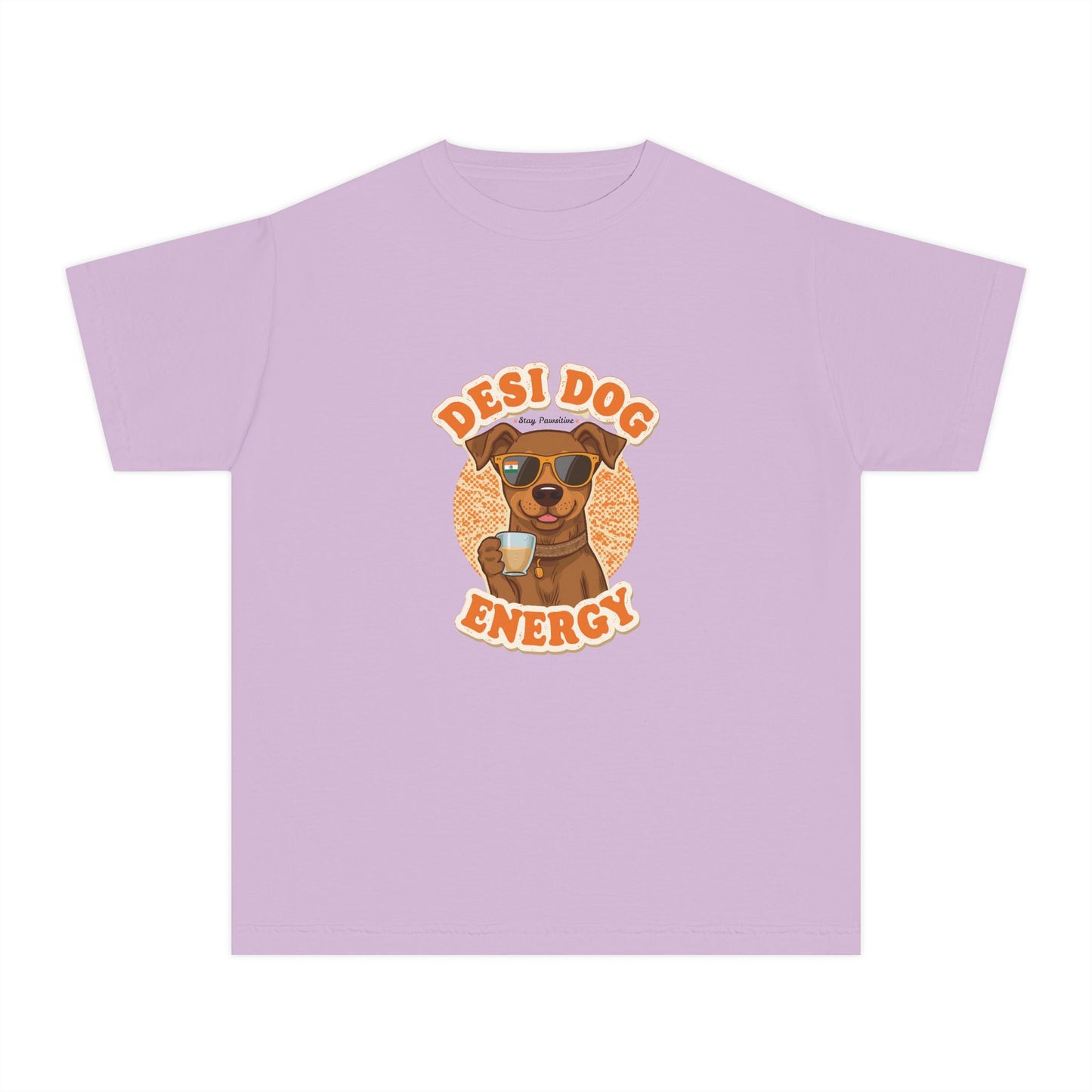Pawsitive Vibes Youth Dog Tee