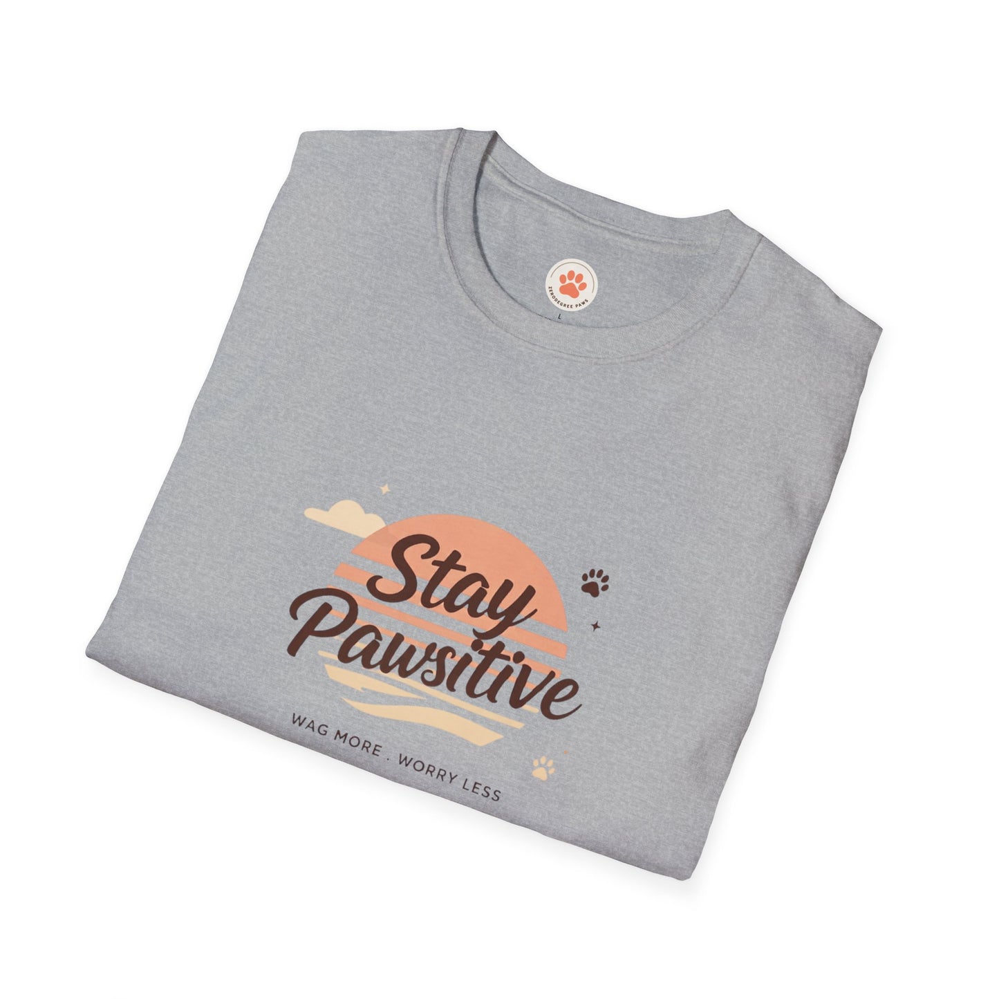 Stay Pawsitive Premium Tee