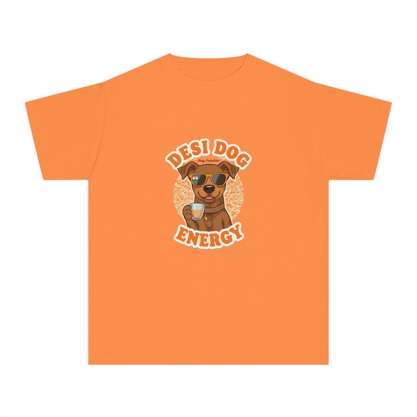Pawsitive Vibes Youth Dog Tee
