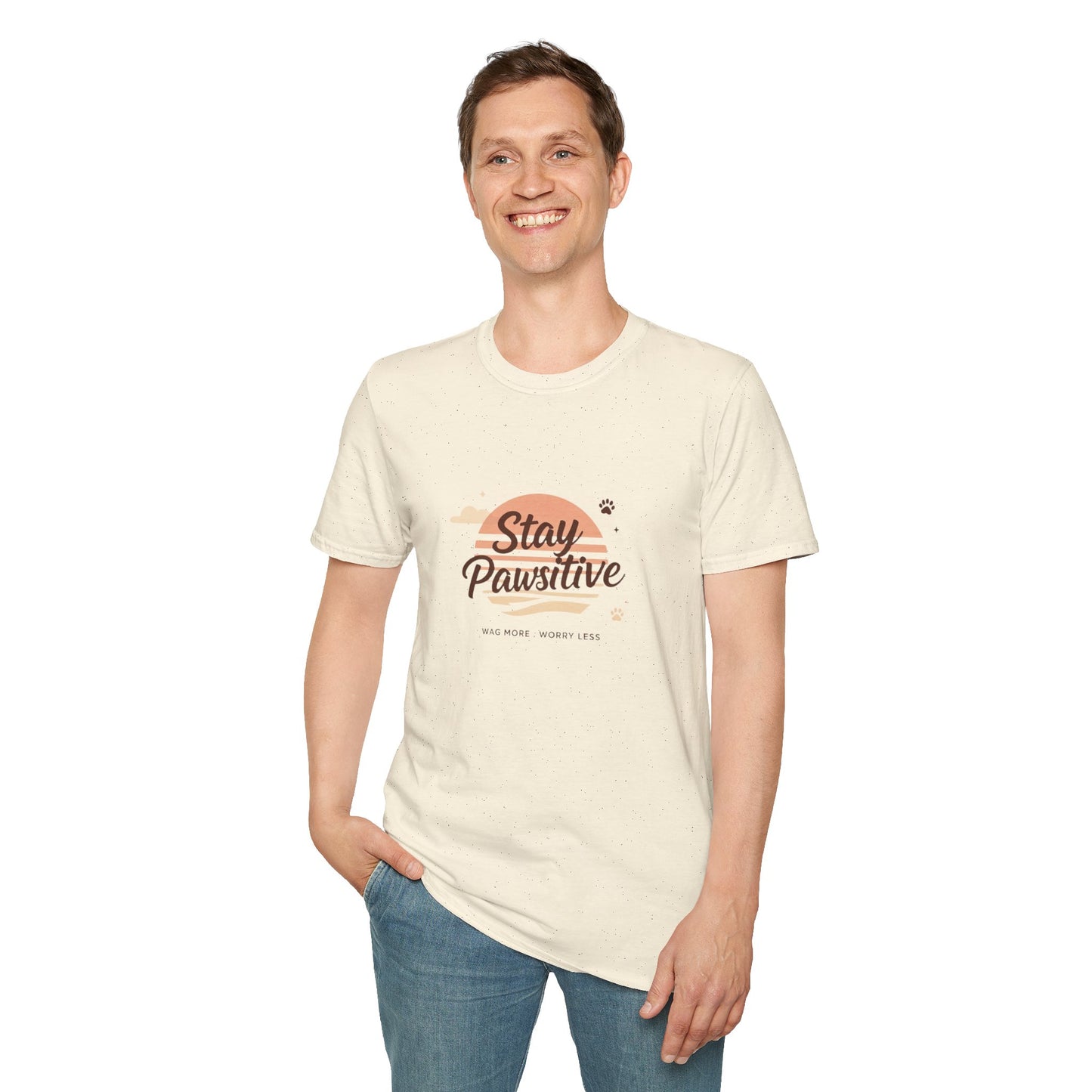 Stay Pawsitive Premium Tee