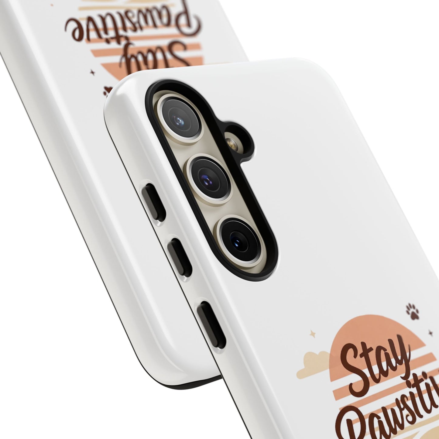 Stay Pawsitive Phone Case