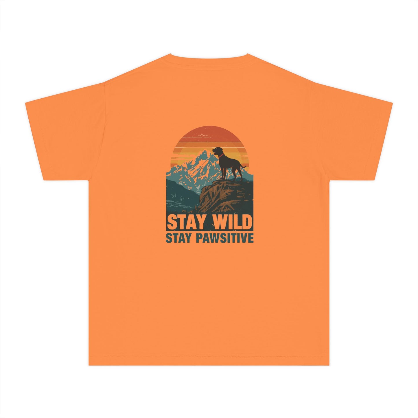 Pawsitive Vibes Youth Dog Tee