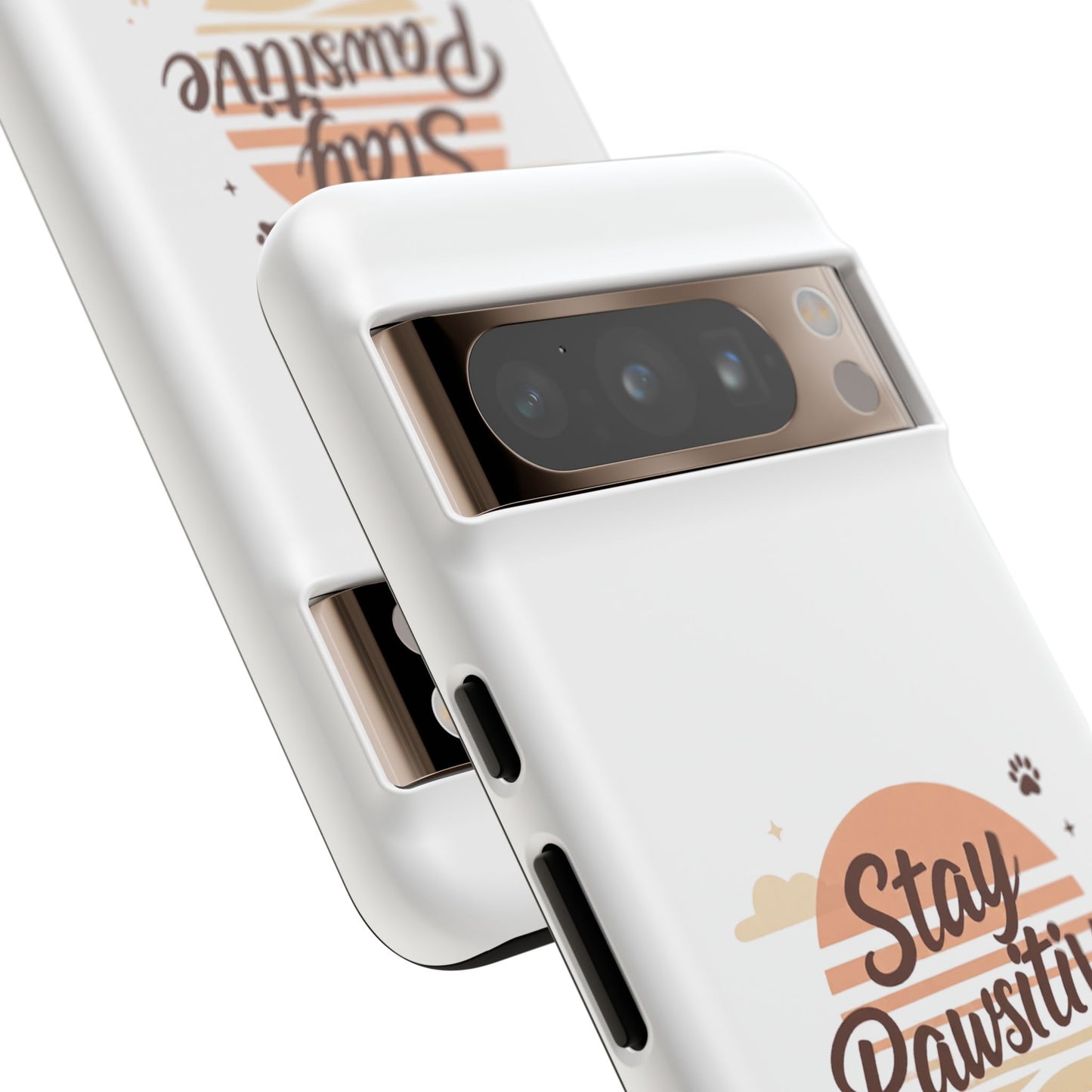 Stay Pawsitive Phone Case