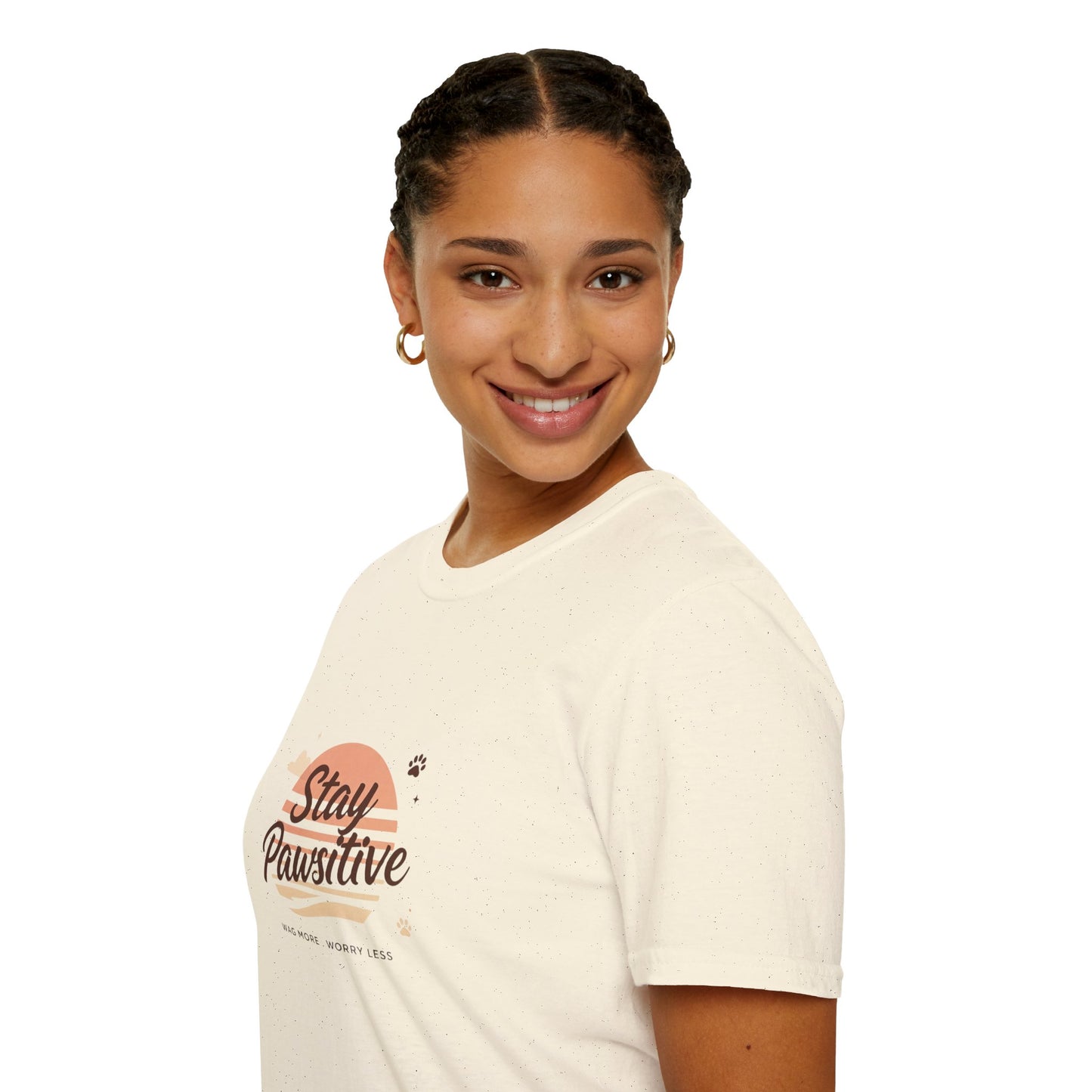 Stay Pawsitive Premium Tee
