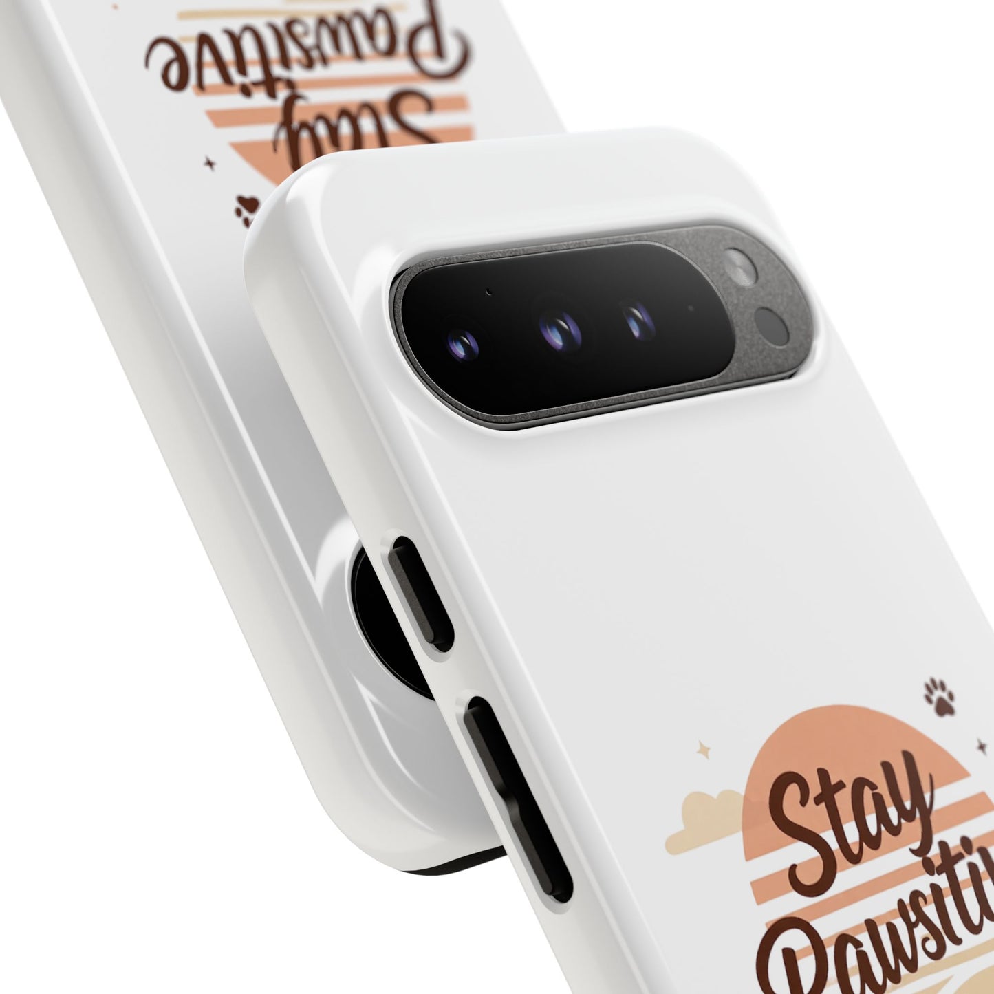Stay Pawsitive Phone Case
