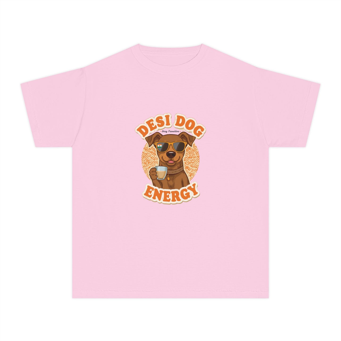 Pawsitive Vibes Youth Dog Tee