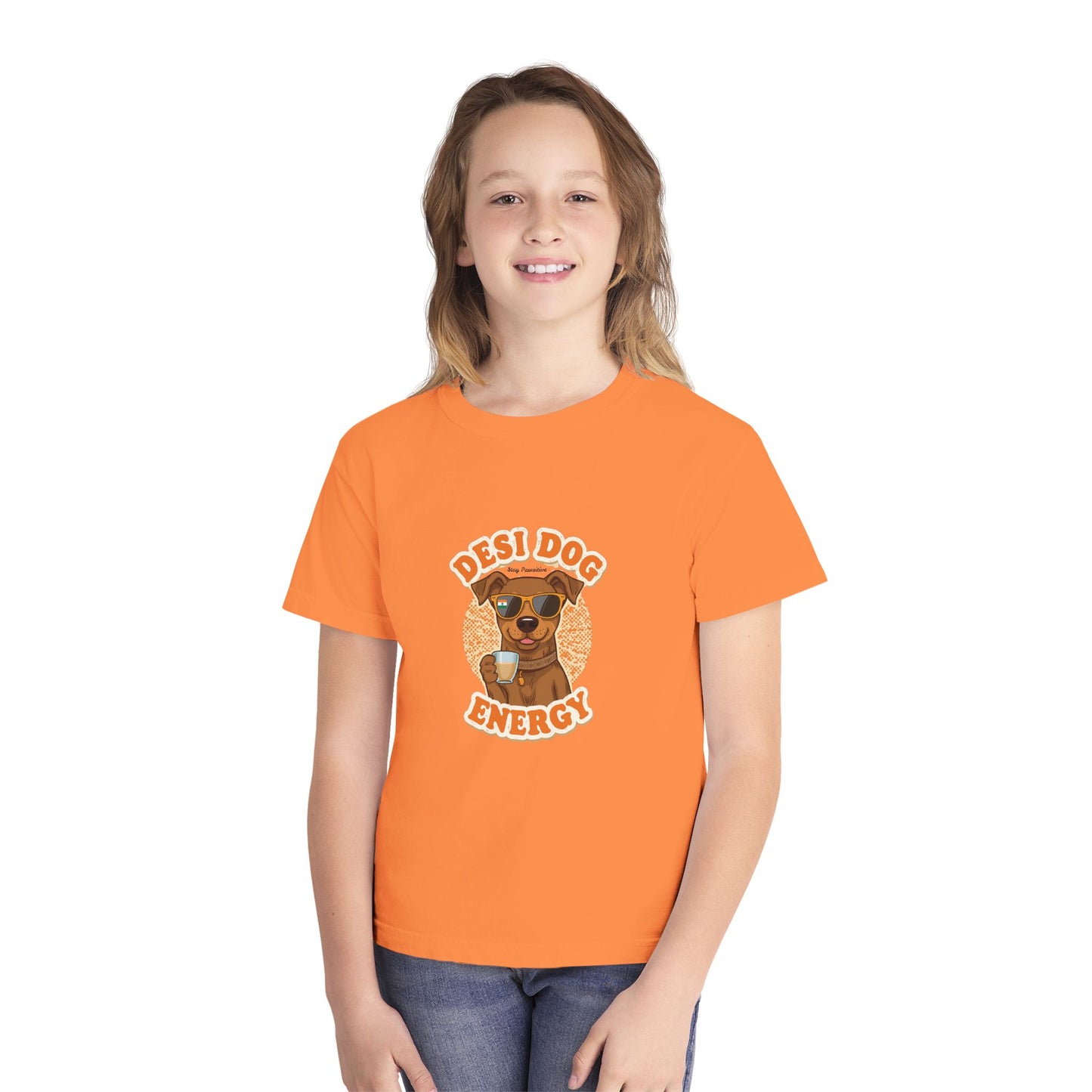 Pawsitive Vibes Youth Dog Tee