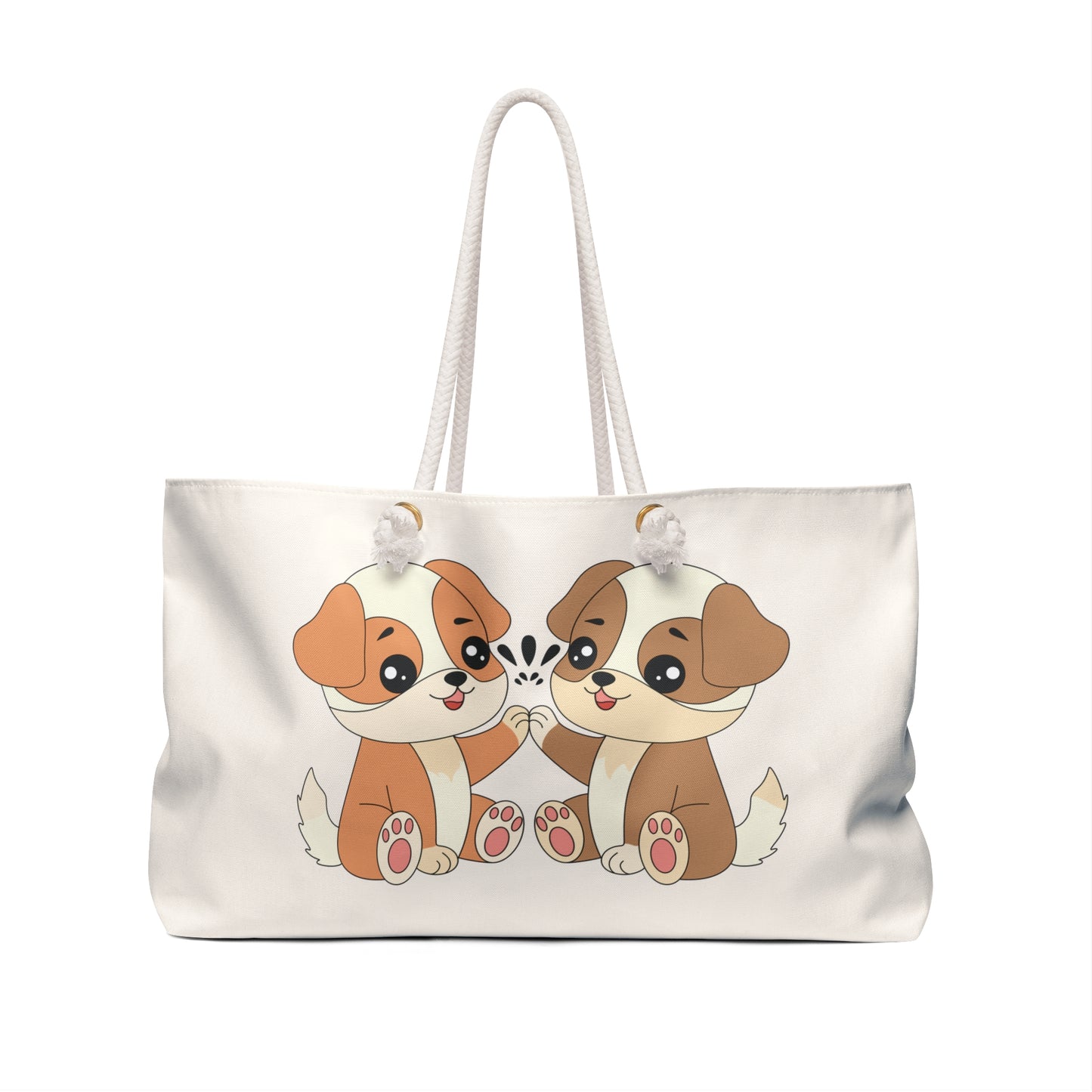 Cute Puppy Weekender Bag