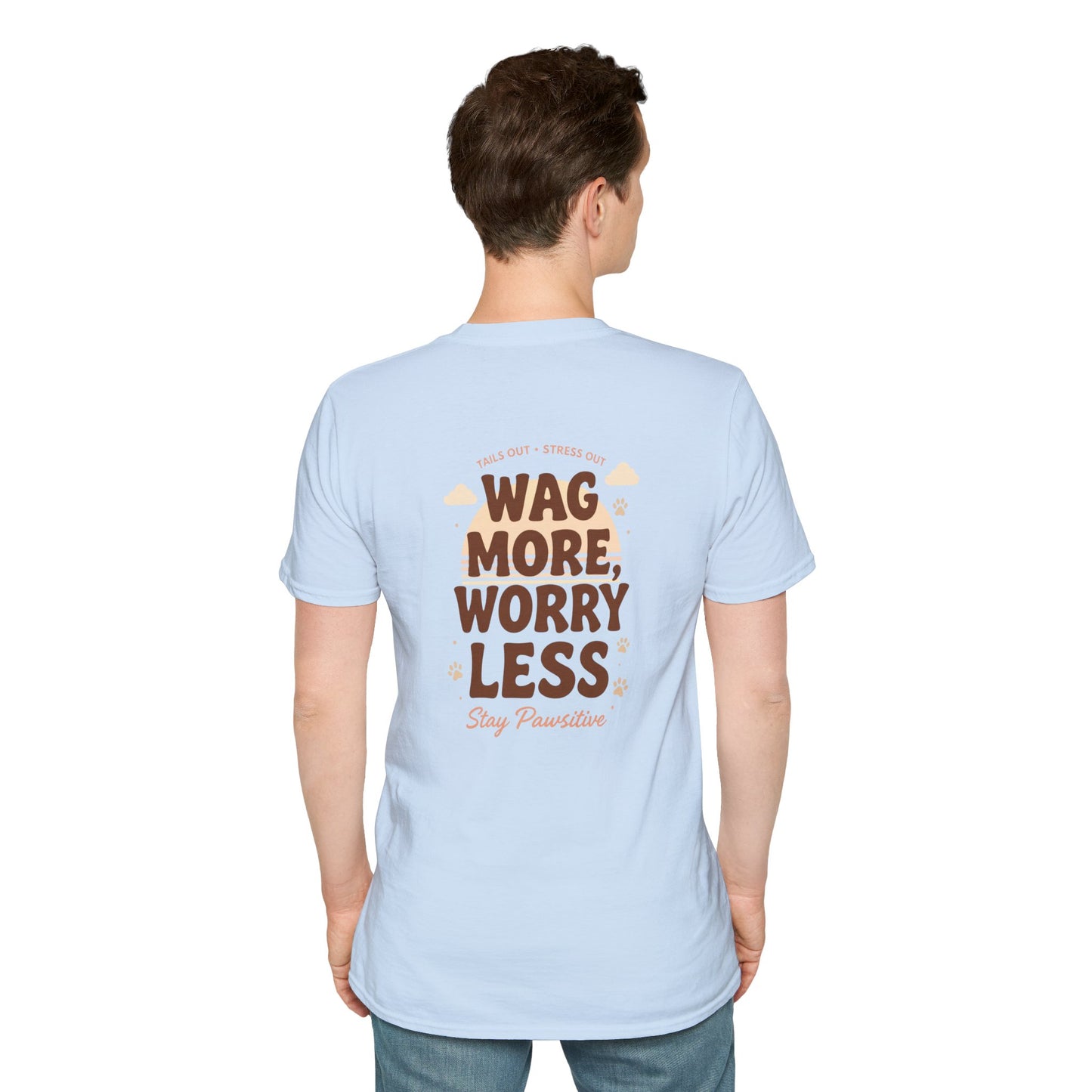Stay Pawsitive Premium Tee