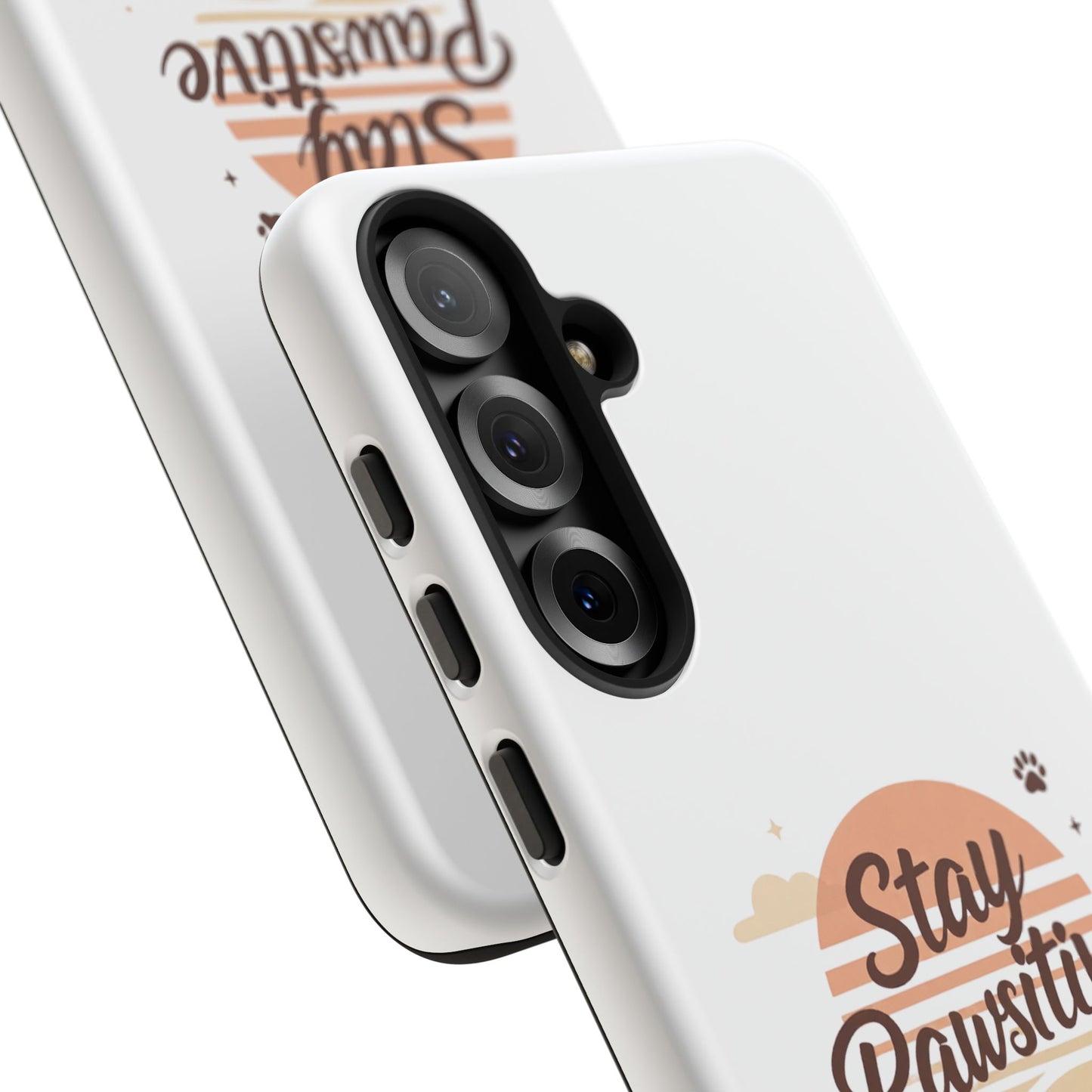 Stay Pawsitive Phone Case
