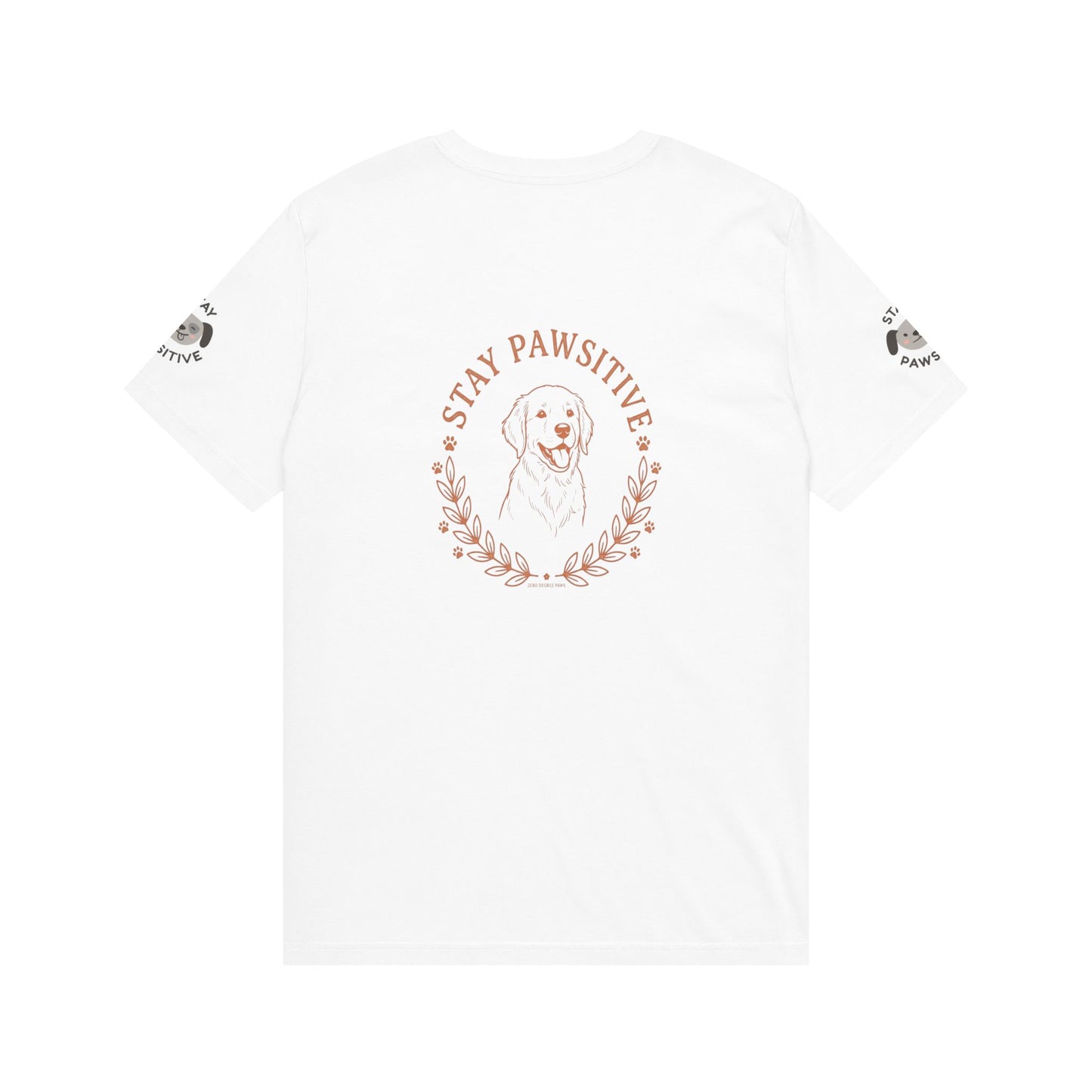 Dog Lover T-Shirt — "Home Is Where My Dog Is" / "Stay Pawsitive"