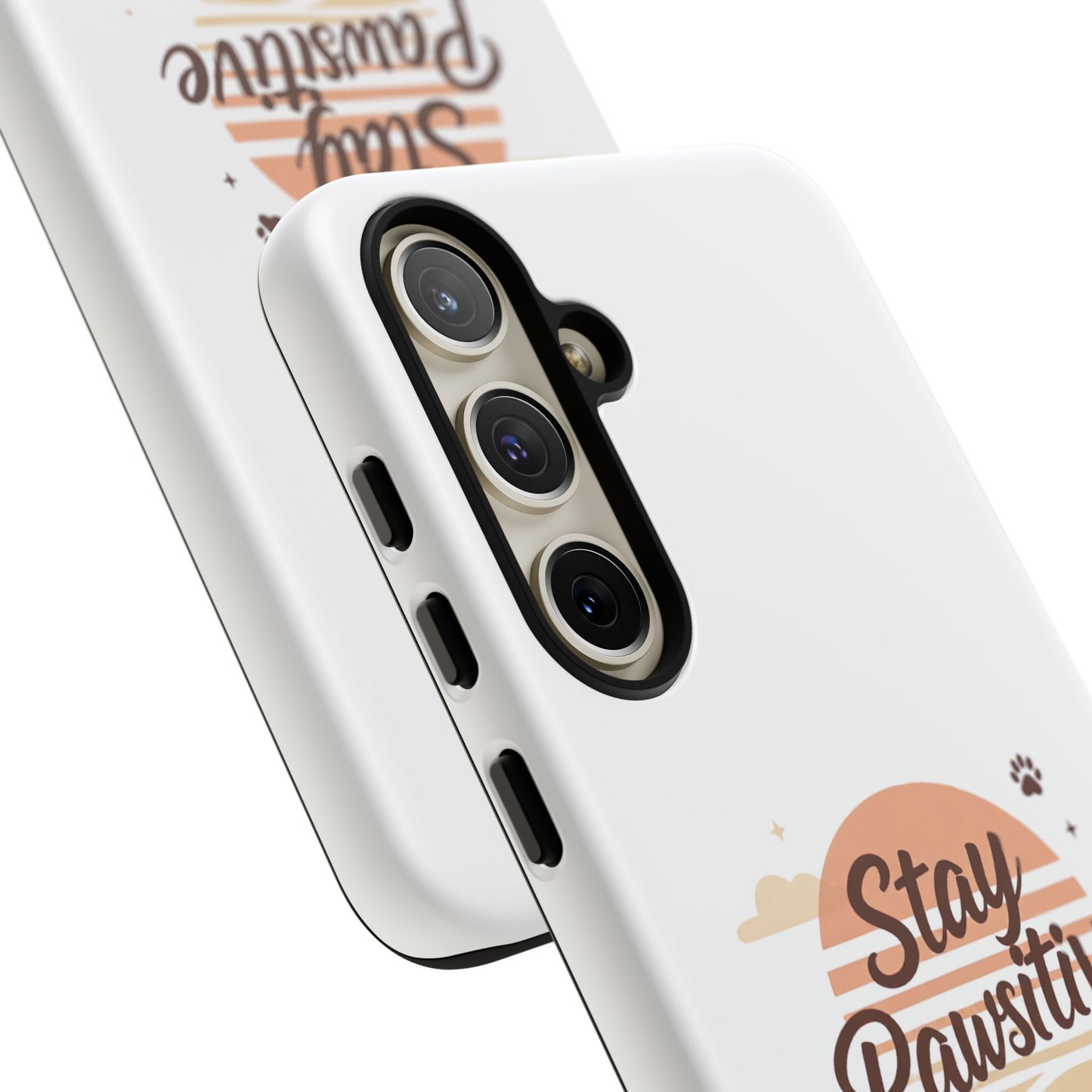 Stay Pawsitive Phone Case