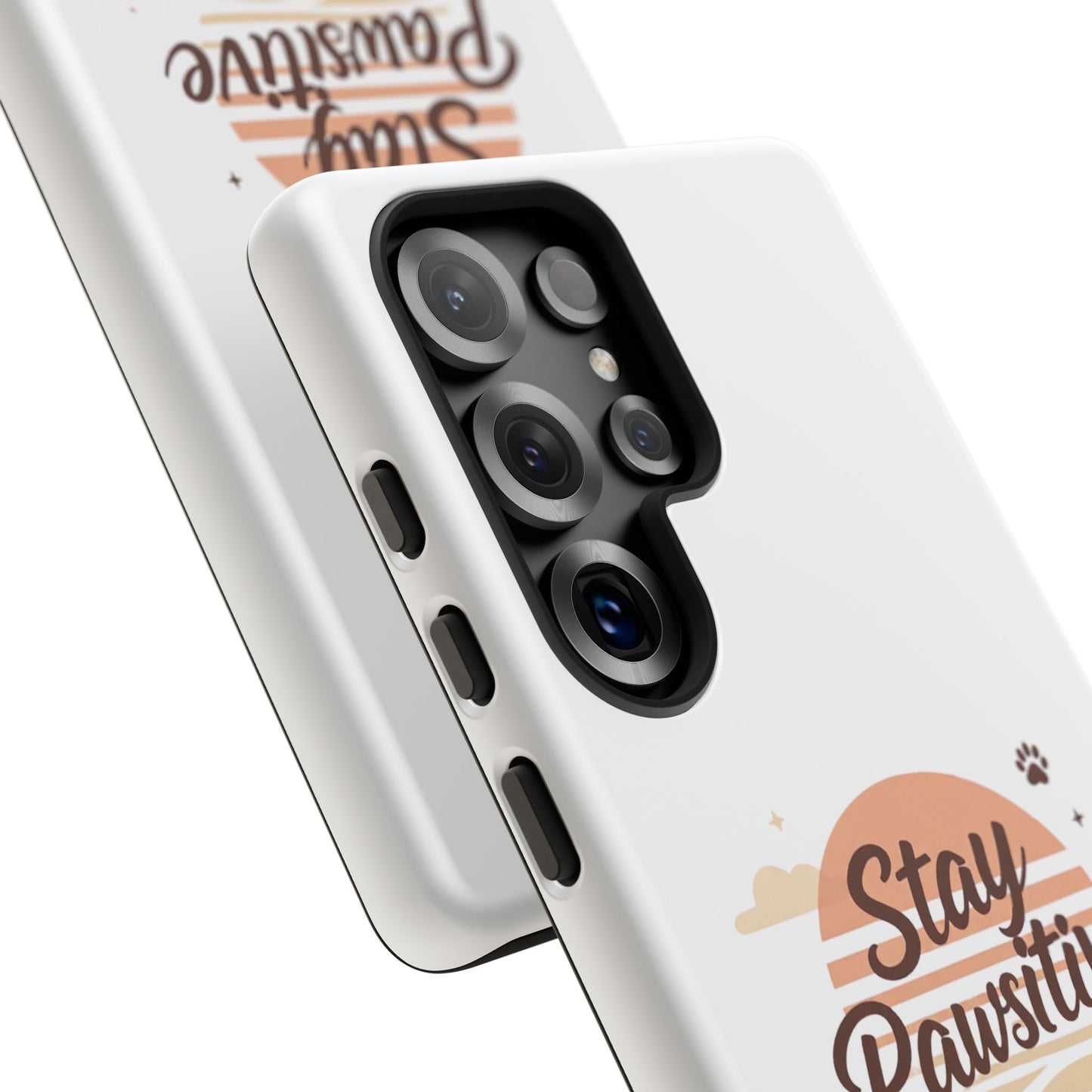 Stay Pawsitive Phone Case