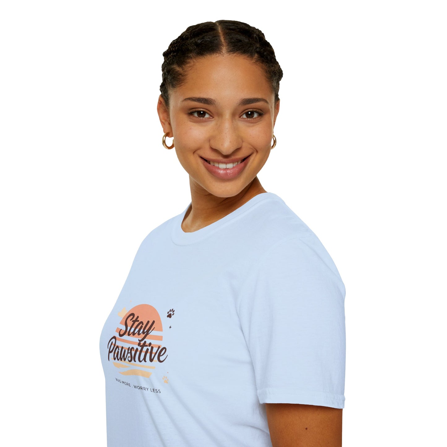 Stay Pawsitive Premium Tee