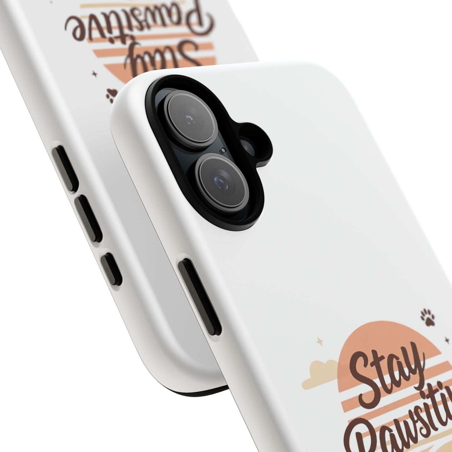 Stay Pawsitive Phone Case
