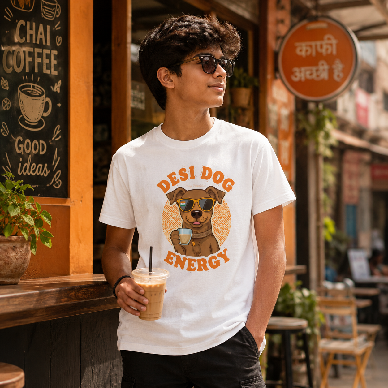 Pawsitive Vibes Youth Dog Tee