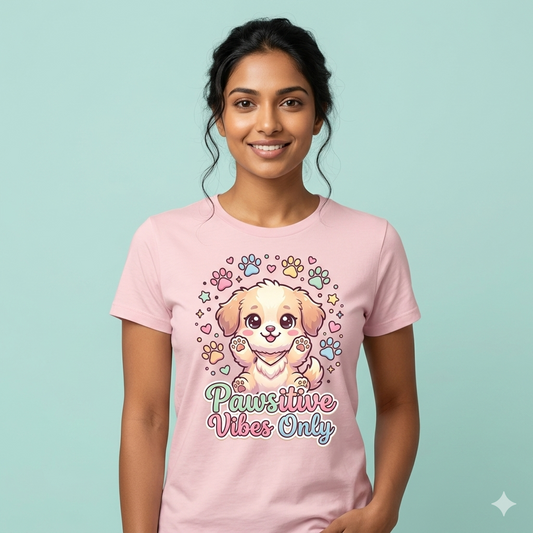 Pawsitive Vibes Only Tee